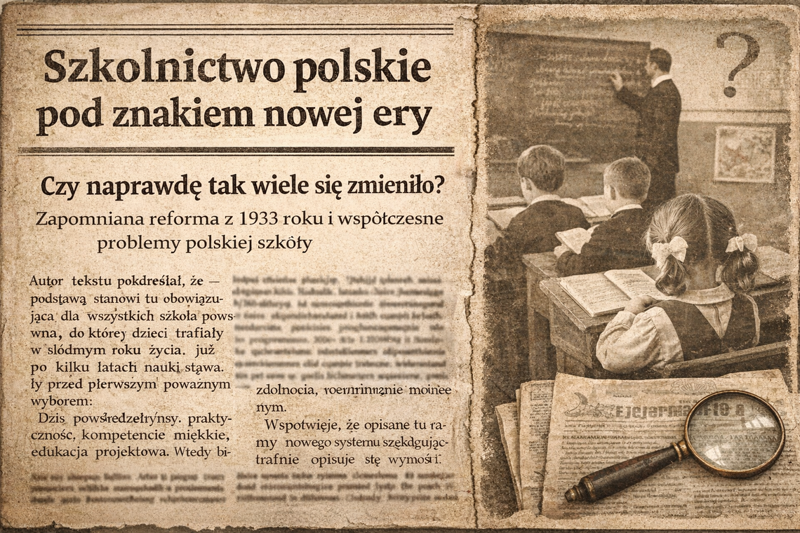 Szkolnictwo polskie pod znakiem nowej ery. Czy naprawdę tak wiele się zmieniło?