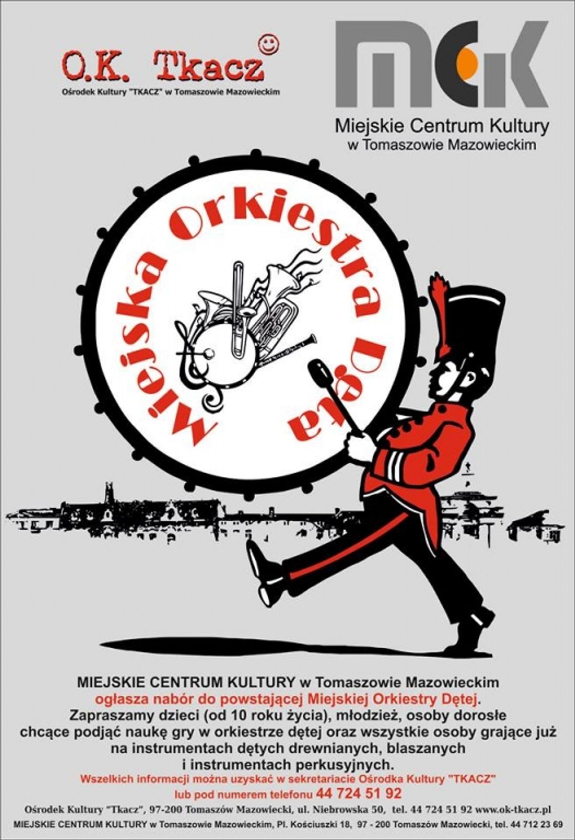 Szukają chętnych do Miejskiej Orkiestry Dętej Szukają chętnych do Miejskiej Orkiestry Dętej