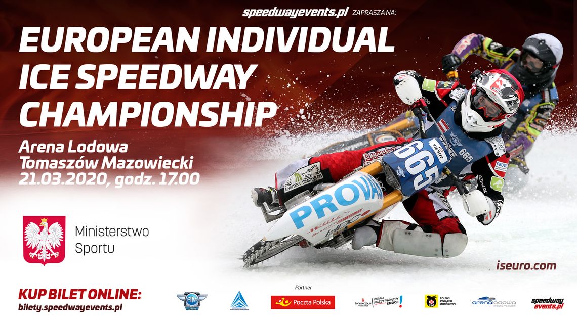 Szwedzkie trio zgłoszone do startu  w European Individual Ice Speedway Championship