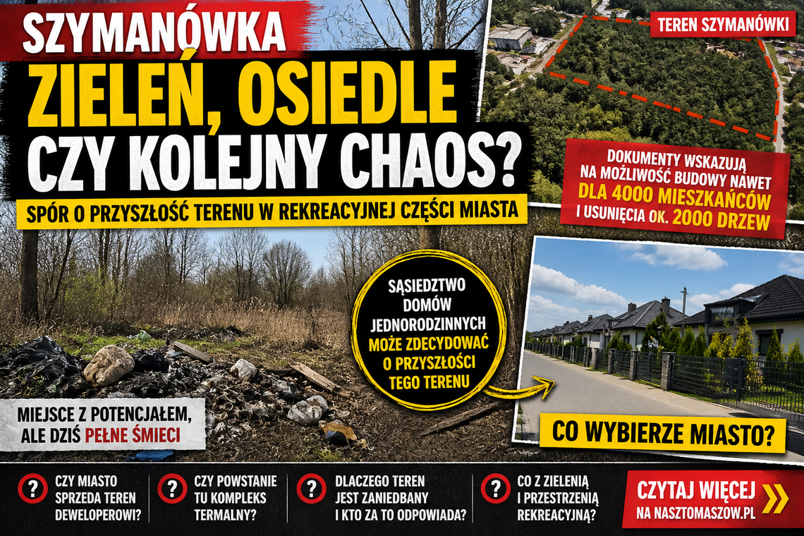 Szymanówek: między zaniedbaniem a inwestycją