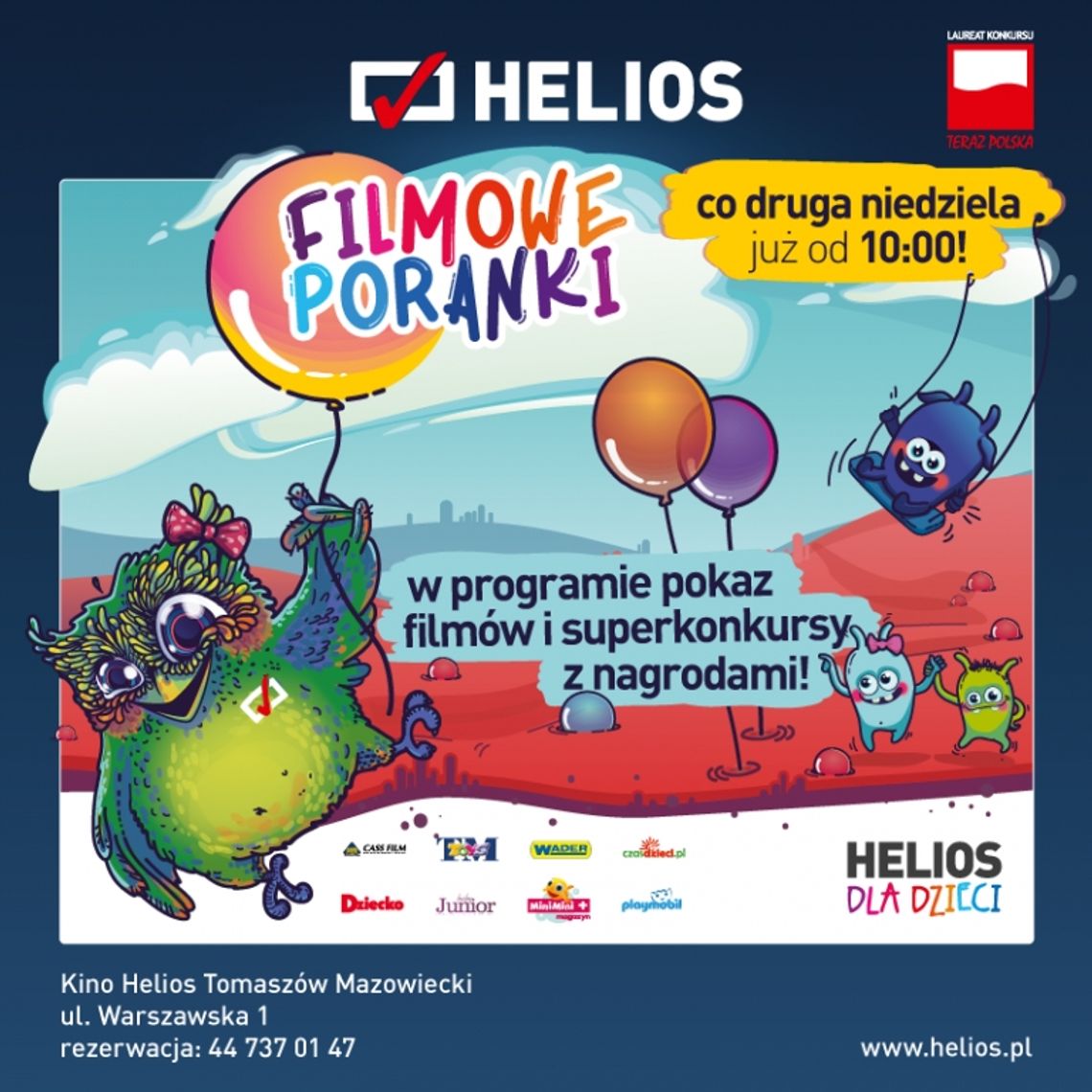 Tęczowa Rubinka - na filmowym poranku w kinie Helios
