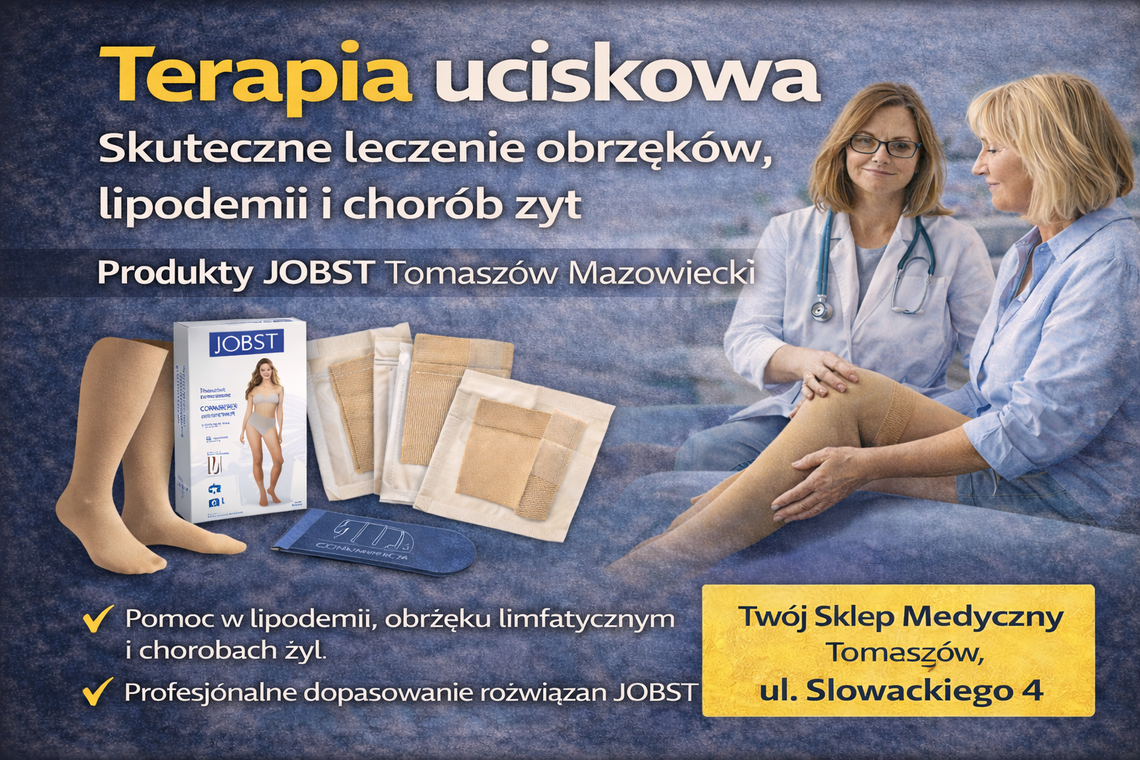 Terapia uciskowa – skuteczne leczenie obrzęków, lipodemii i chorób żył