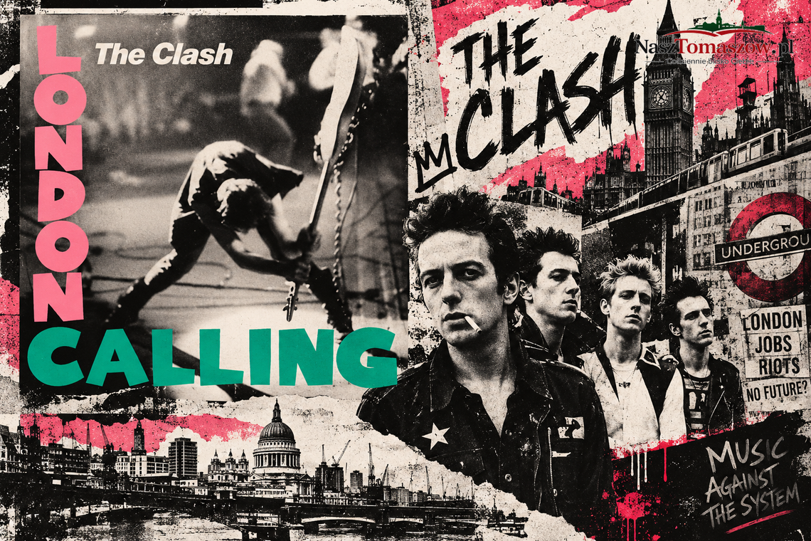 The Clash – „London Calling”. Kiedy punk przestał krzyczeć, a zaczął opowiadać o świecie The Clash – „London Calling”. Kiedy punk przestał krzyczeć, a zaczął opowiadać o świecie