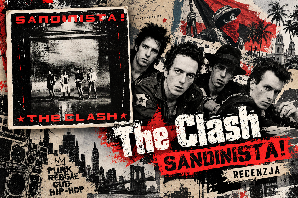 The Clash – „Sandinista!”. Rewolucja na trzech winylach, czyli jak punkowcy próbowali objąć ramionami cały świat The Clash – „Sandinista!”. Rewolucja na trzech winylach, czyli jak punkowcy próbowali objąć ramionami cały świat