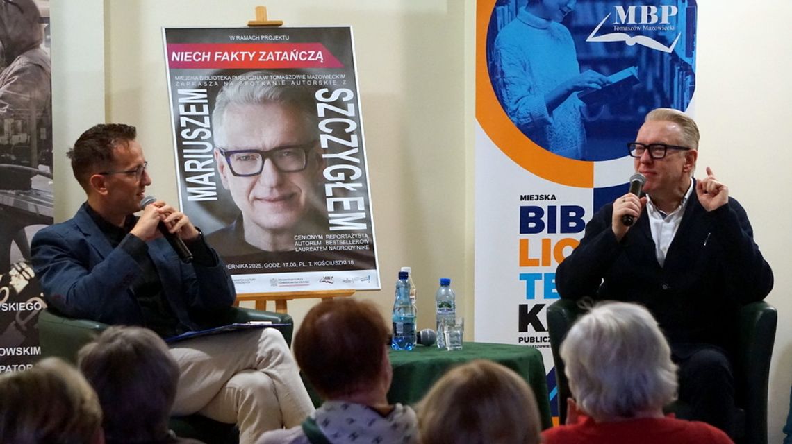 Tłum czytelników na spotkaniu z Mariuszem Szczygłem Tłum czytelników na spotkaniu z Mariuszem Szczygłem