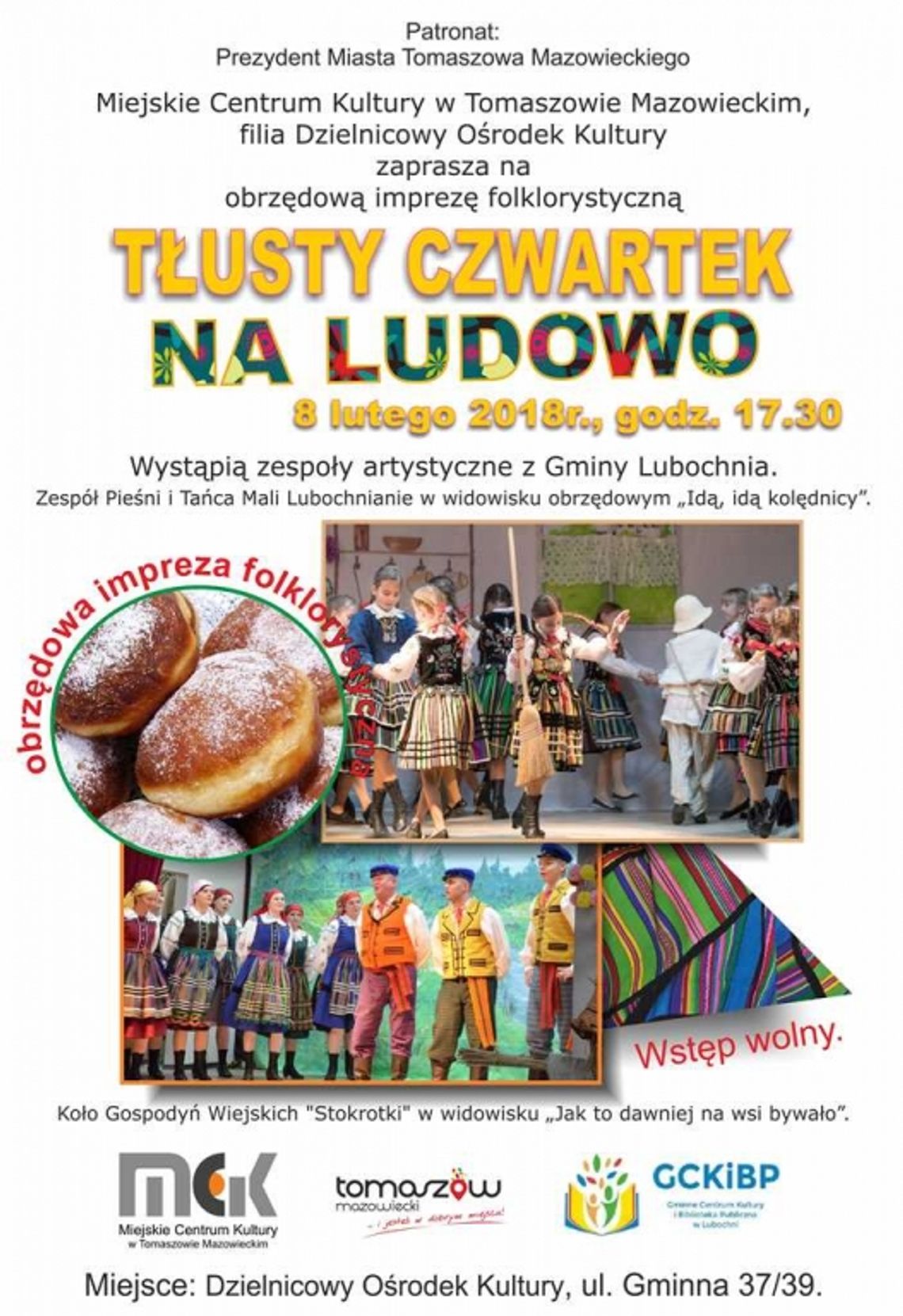 Tłusty Czwartek na ludowo w MCK