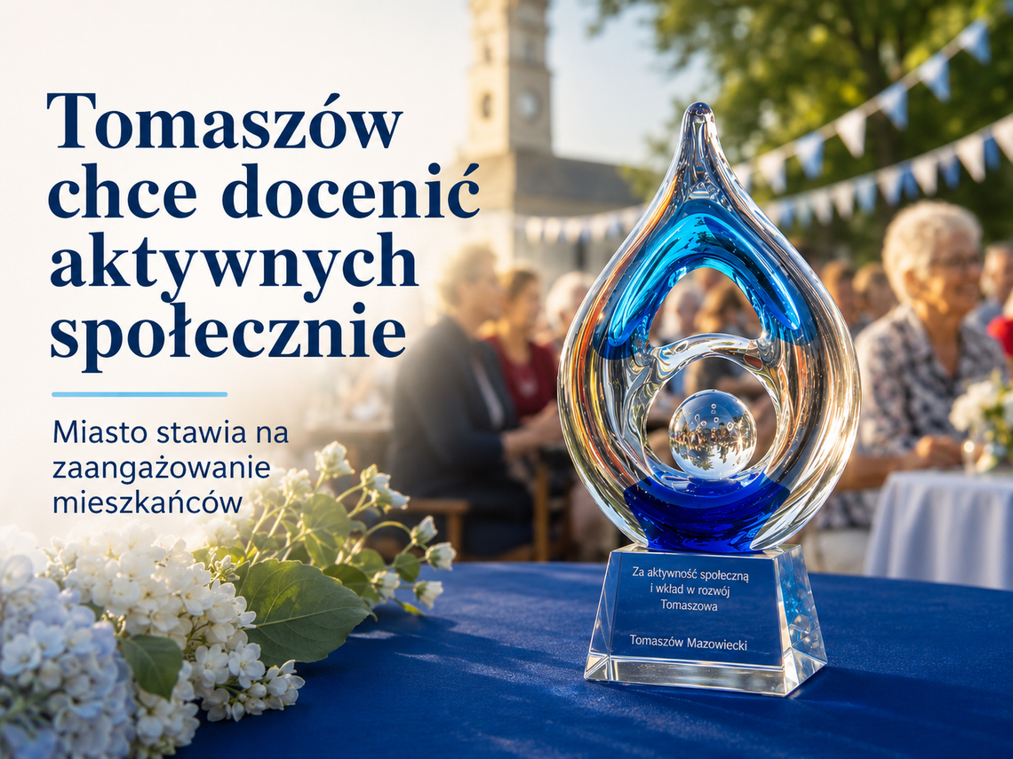 Tomaszów chce docenić aktywnych społecznie. Miasto stawia na zaangażowanie mieszkańców Tomaszów chce docenić aktywnych społecznie. Miasto stawia na zaangażowanie mieszkańców