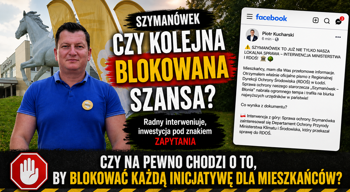 Tomaszów ma swojego Kononowicza. Piotr Kucharski wydaje się marzyć, by...."nie było niczego"