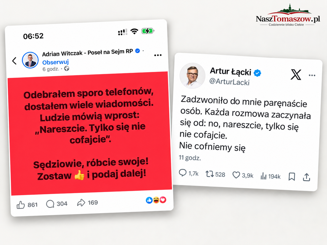 Tomaszowianie, kogoście wybrali?