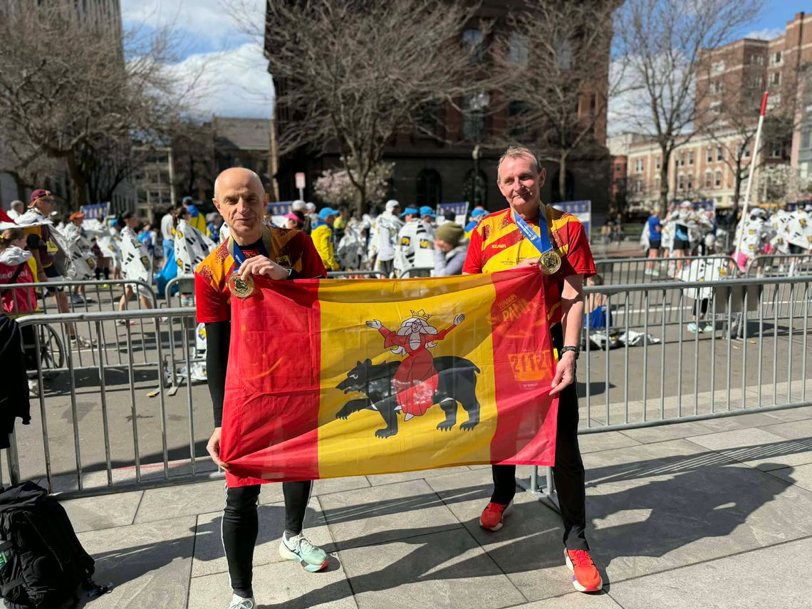 Tomaszowianie pobiegli w Bostonie. Wielkie gratulacje dla reprezentantów Wanda Panfil Team