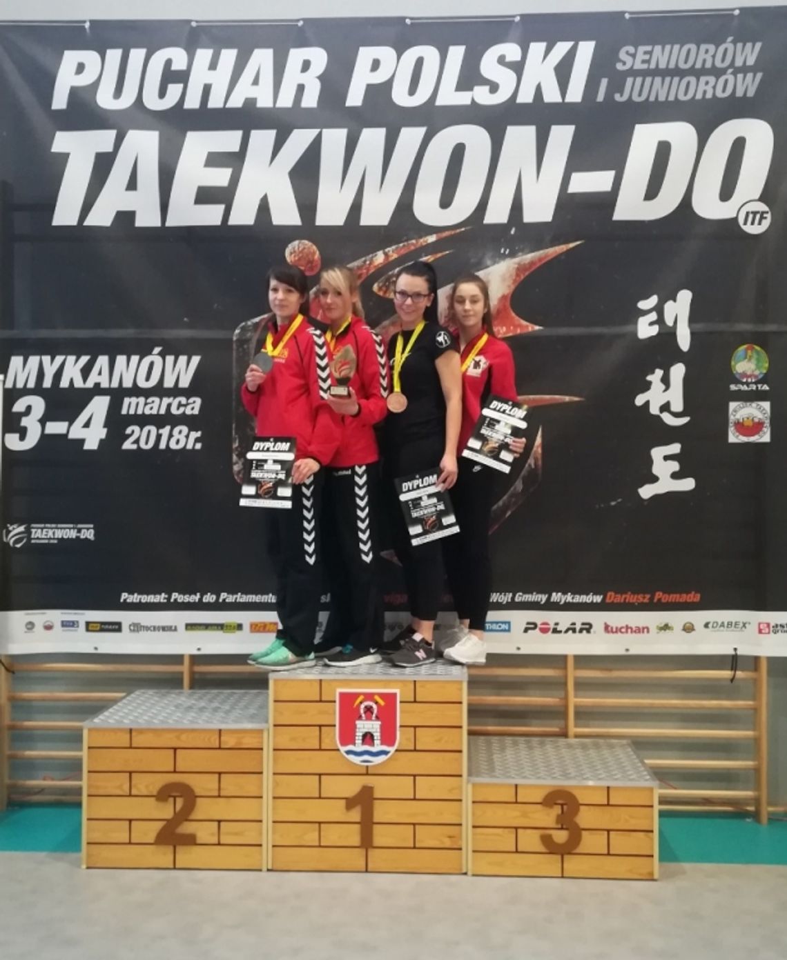 Tomaszowska policjantka medalistką Pucharu Polski 2018 w Taekwon-do