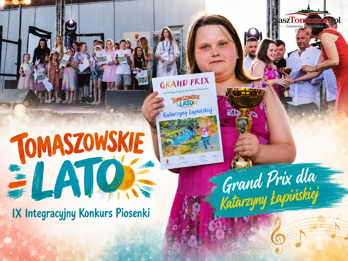 Tomaszowskie Lato wybrzmiało po raz dziewiąty. Grand Prix dla Katarzyny Łapińskiej Tomaszowskie Lato wybrzmiało po raz dziewiąty. Grand Prix dla Katarzyny Łapińskiej