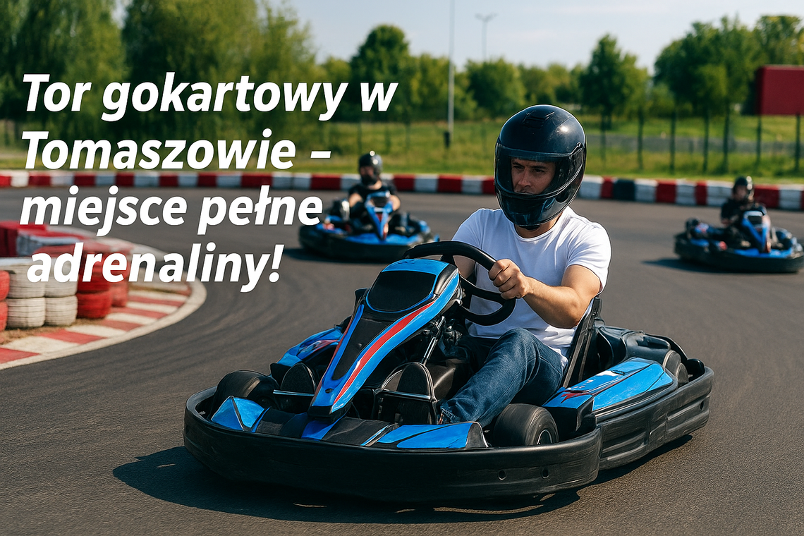 Tor gokartowy w Tomaszowie Mazowieckim – inwestycja z ogromnym potencjałem
