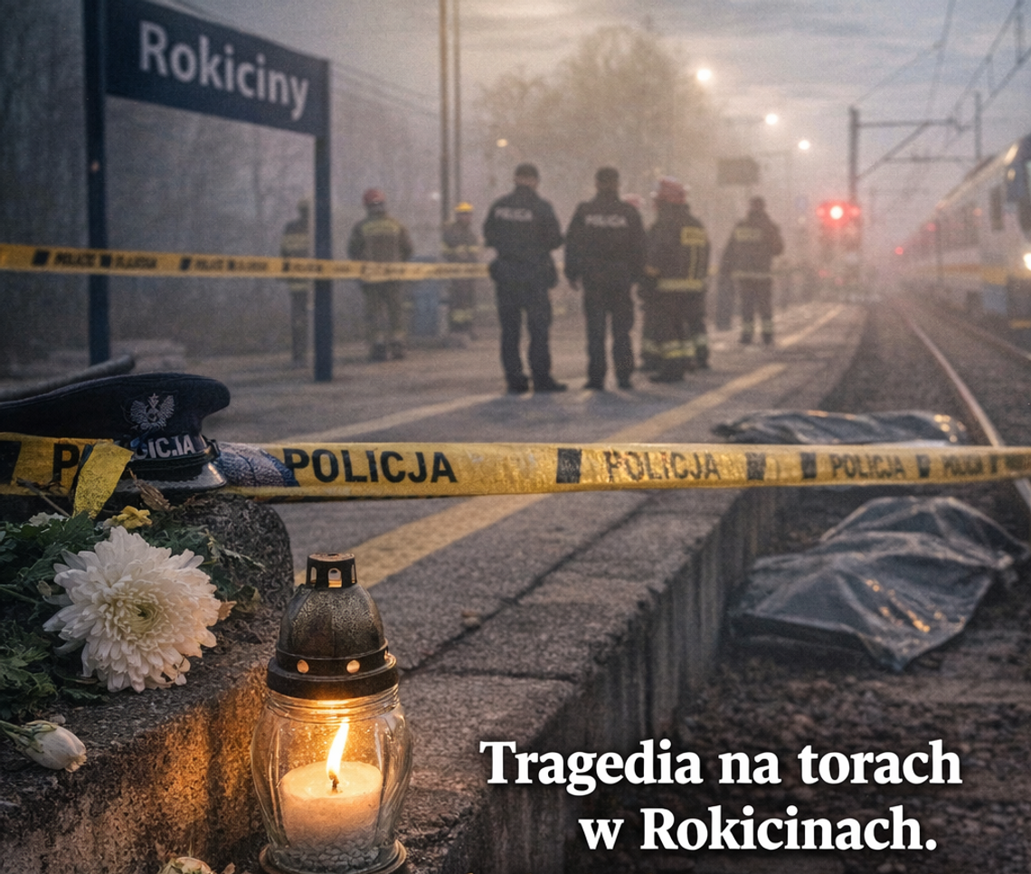 Tragedia na torach w Rokicinach. Służby badają, co się stało