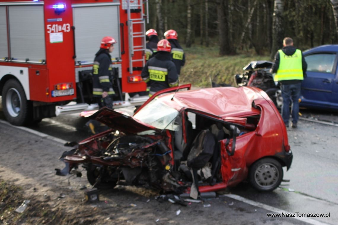 Tragiczny finał wypadku. Kierowca Fiata nie żyje