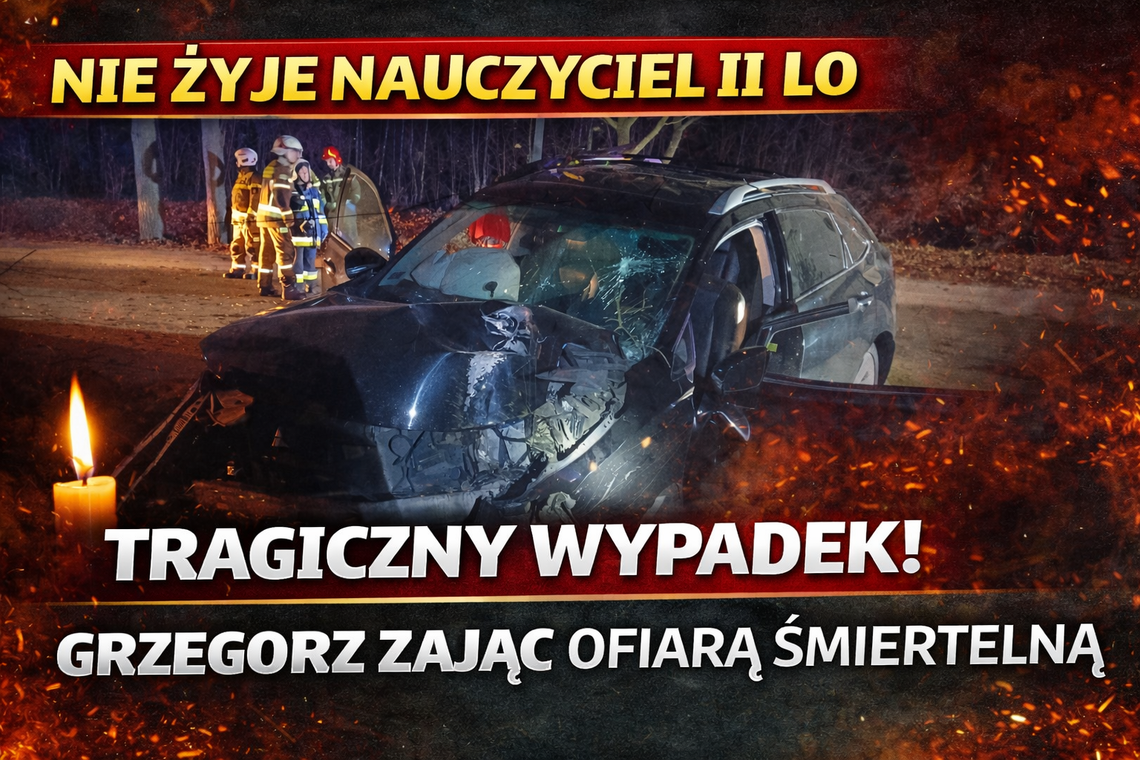 Tragiczny wypadek w Twardej. Nie żyje nauczyciel II LO w Tomaszowie Mazowieckim Tragiczny wypadek w Twardej. Nie żyje nauczyciel II LO w Tomaszowie Mazowieckim