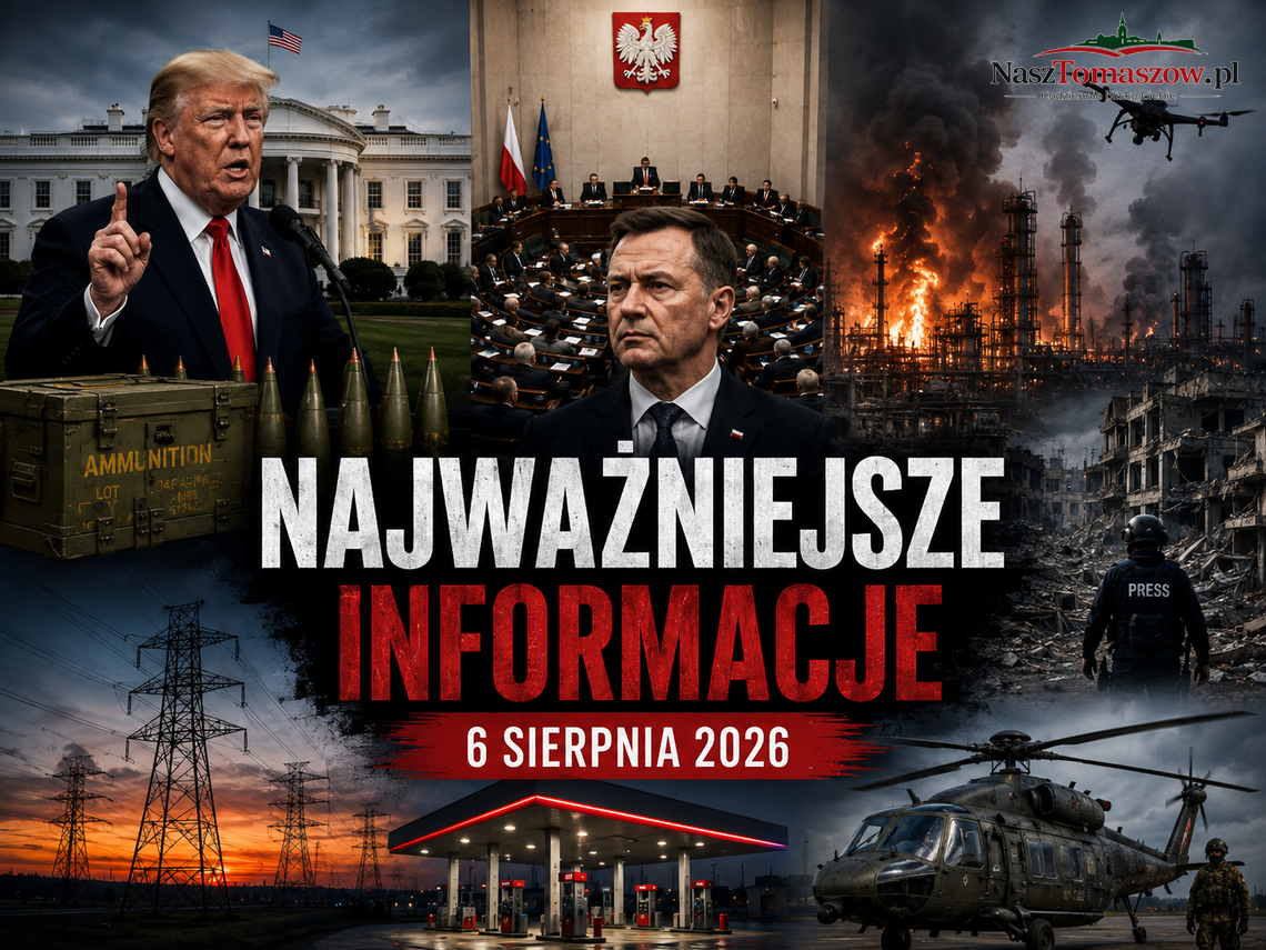 Trump grozi więzieniem, Senat blokuje kandydaturę do IPN, wojna uderza w cywilów. Najważniejsze informacje czwartku