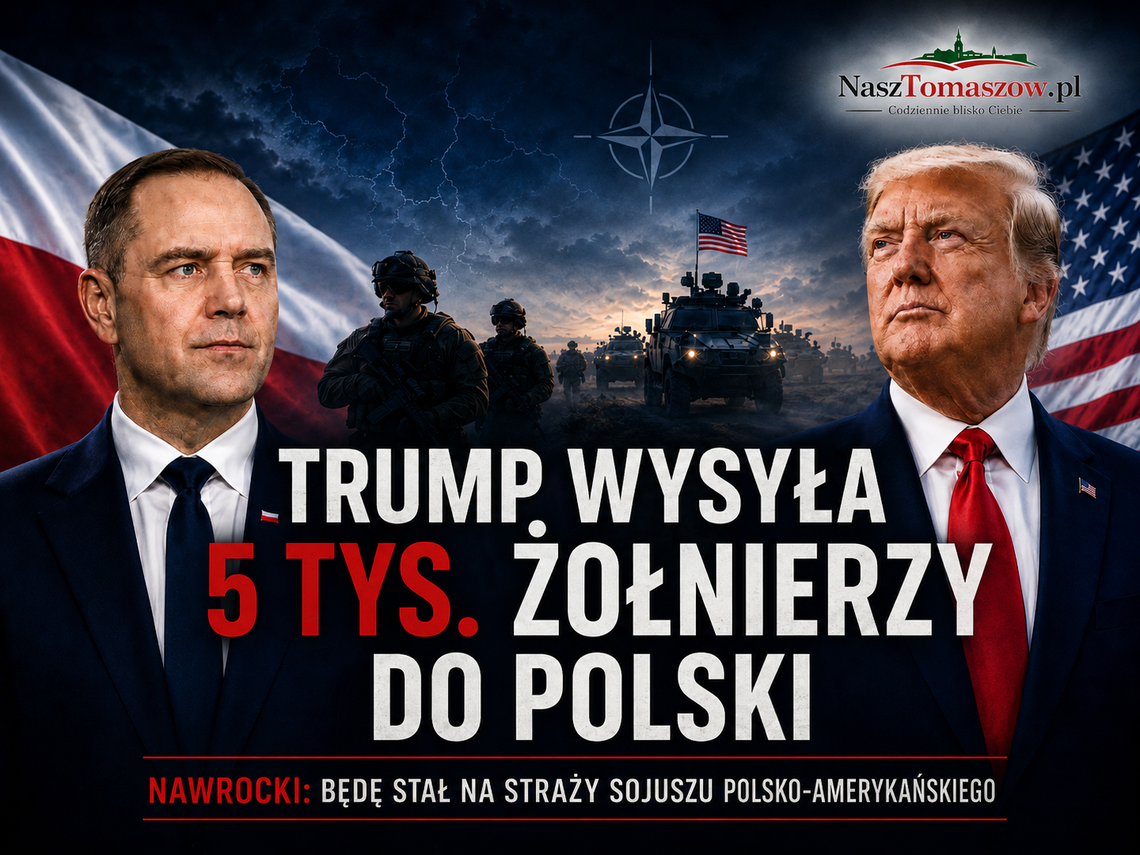 Trump zapowiada dodatkowych żołnierzy dla Polski. Nawrocki dziękuje: „Stoję na straży sojuszu polsko-amerykańskiego” Trump zapowiada dodatkowych żołnierzy dla Polski. Nawrocki dziękuje: „Stoję na straży sojuszu polsko-amerykańskiego”