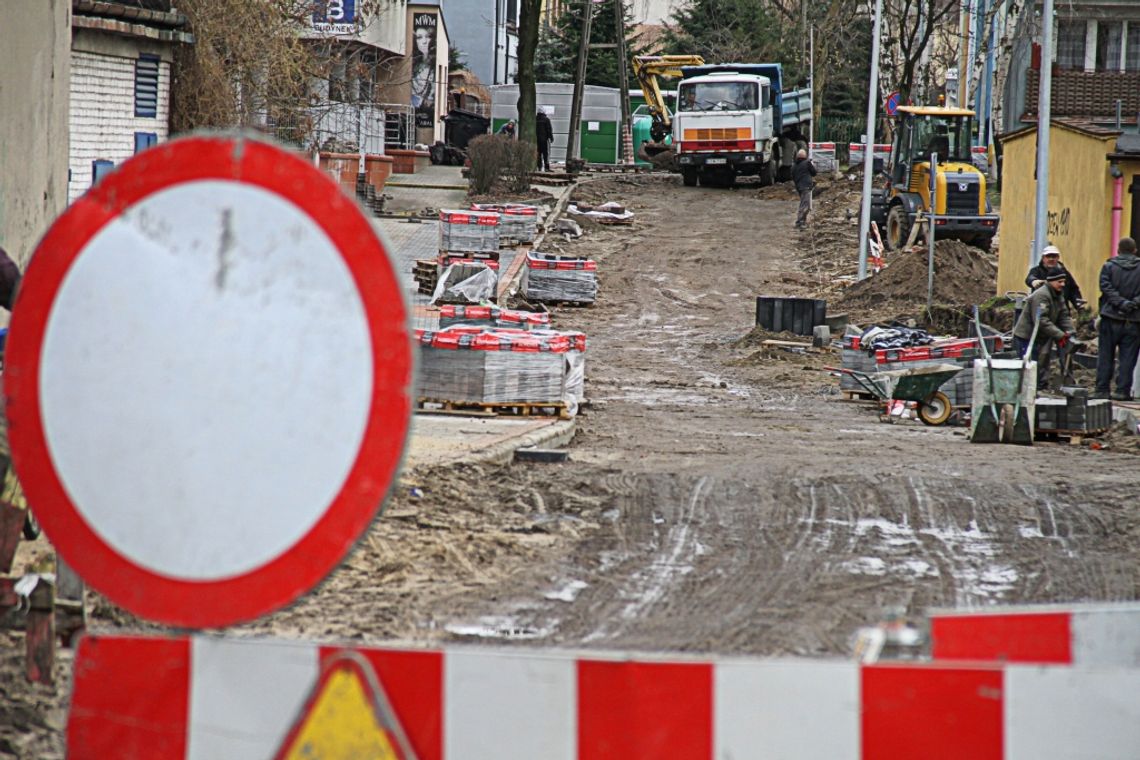 Trwa przebudowa ul. Armii Krajowej