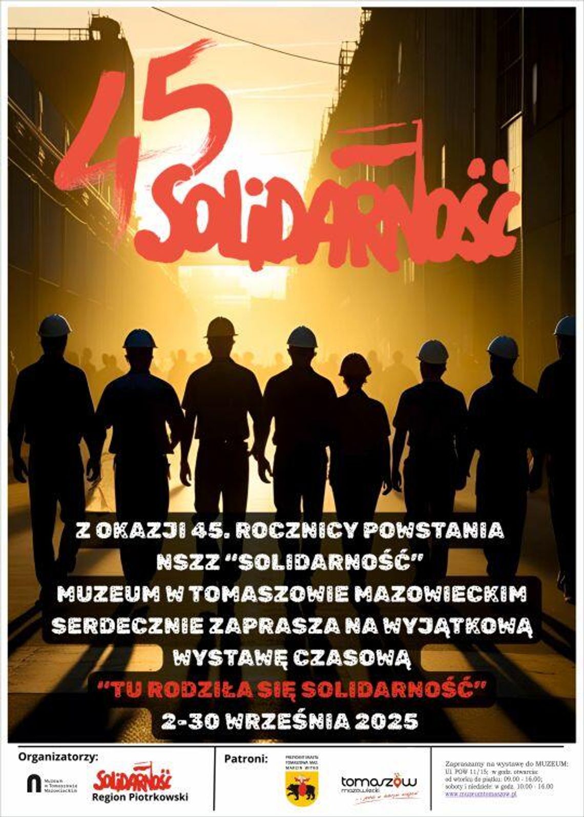 „Tu rodziła się Solidarność” – wystawa w Muzeum w Tomaszowie Mazowieckim