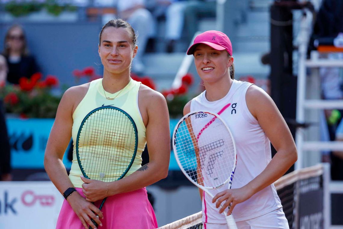 Turniej WTA w Madrycie - Świątek wygrała w finale z Sabalenką