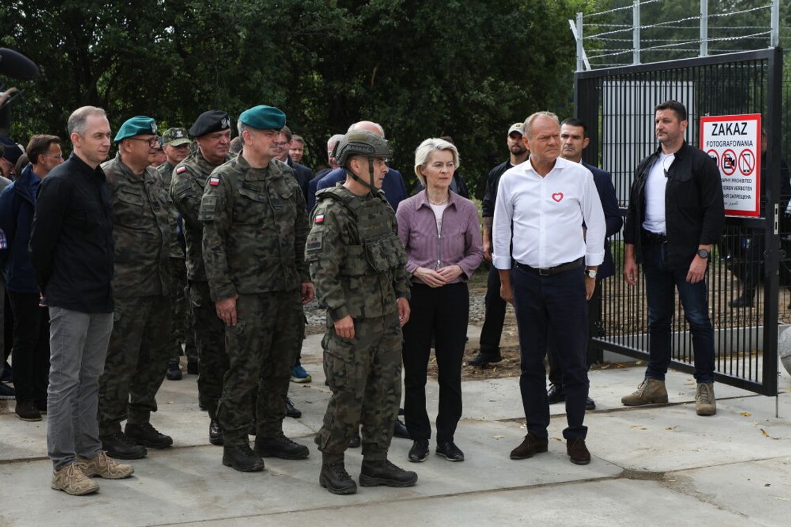 Tusk na granicy z Białorusią: wybrałem to miejsce, by pokazać na czym polega współczesna solidarność Tusk na granicy z Białorusią: wybrałem to miejsce, by pokazać na czym polega współczesna solidarność