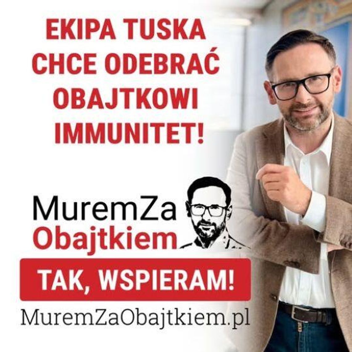 Tusk: rozkręca się pisowska akcja „Murem za”