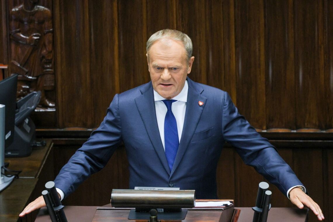 Tusk w expose: w czerwcu rzecznik; w lipcu rekonstrukcja rządu - zmiana struktury i "nowe twarze"