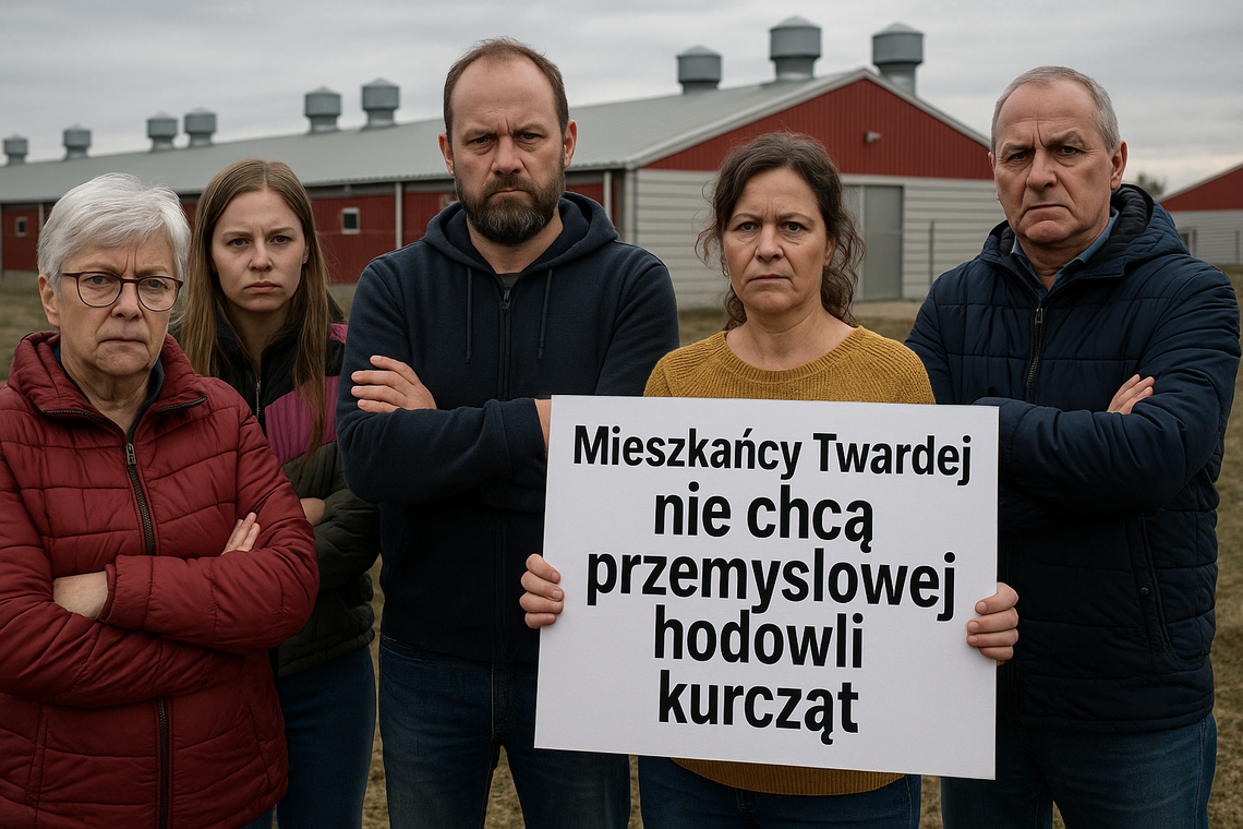 Twarda kontra dla kurczaków. Mieszkańcy: „To już nie wieś rolnicza, tylko domy ludzi”