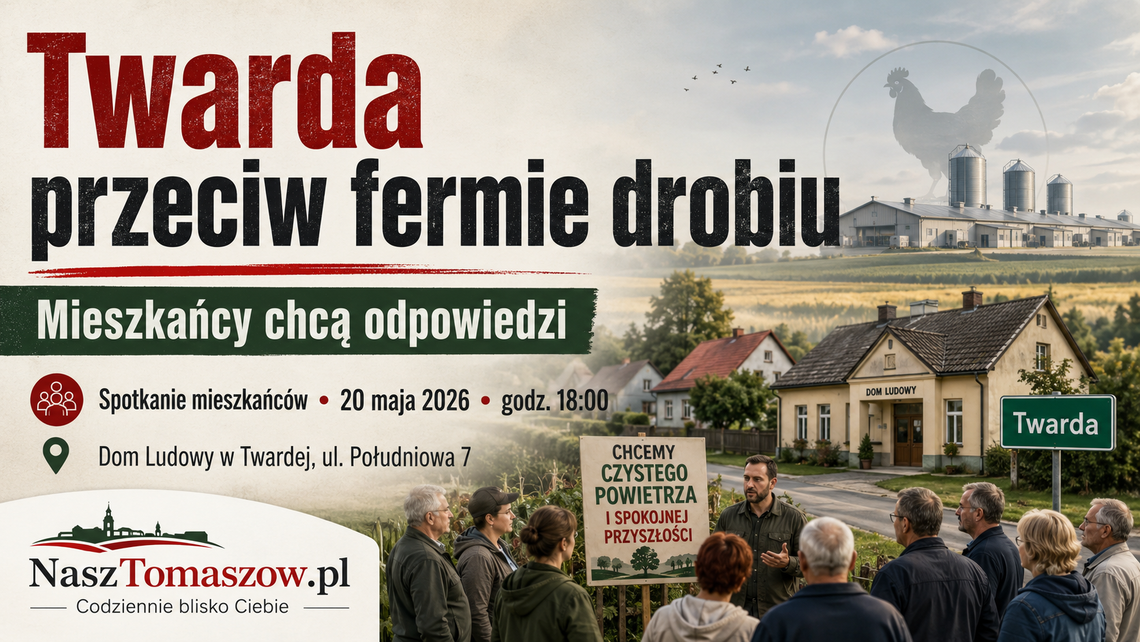 Twarda mówi „sprawdzam”. Mieszkańcy chcą wyjaśnień w sprawie planowanej fermy drobiu Twarda mówi „sprawdzam”. Mieszkańcy chcą wyjaśnień w sprawie planowanej fermy drobiu