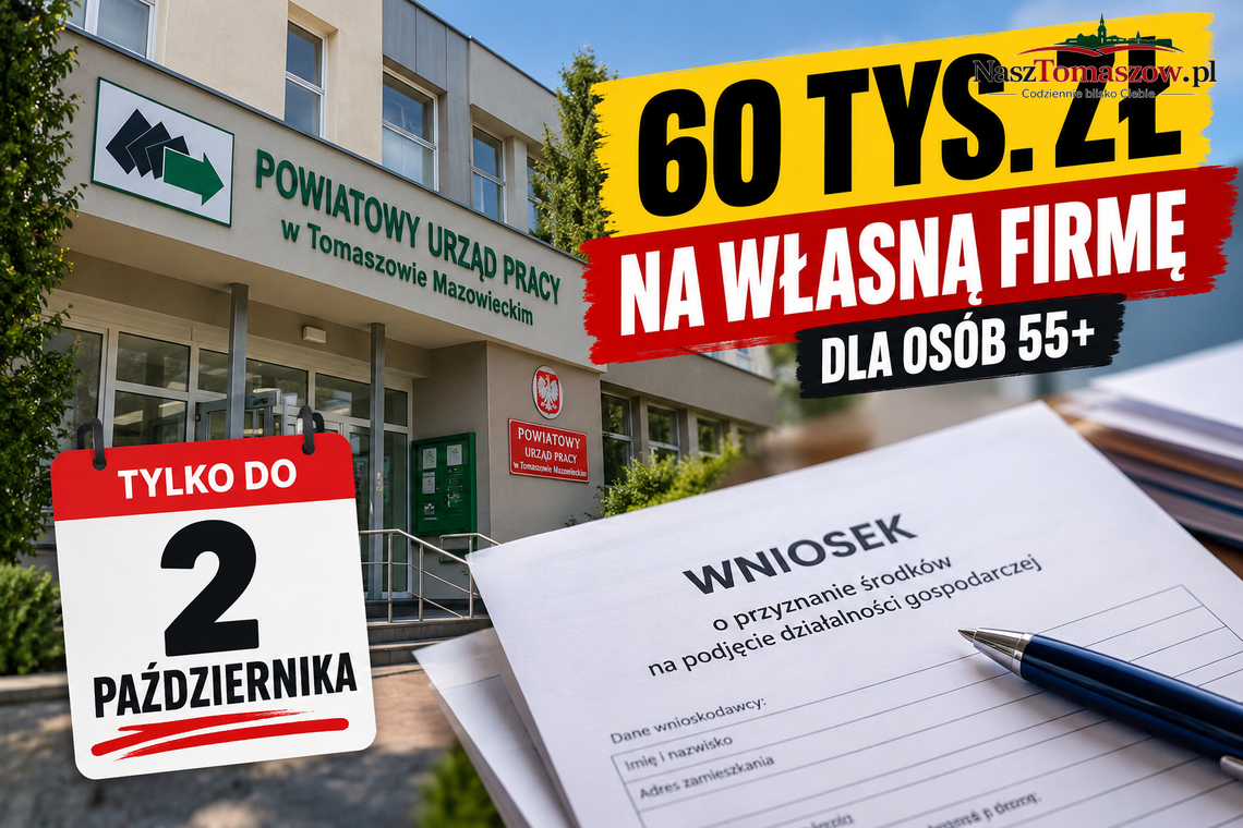 Tylko 60 tys. zł na własny biznes dla bezrobotnych 55+. Ilu osobom wystarczy?