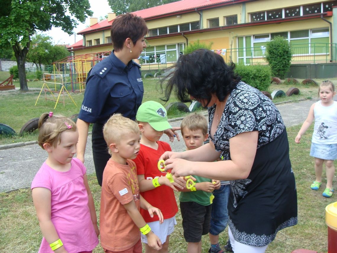 Uczą się jak być bezpiecznym na drodze