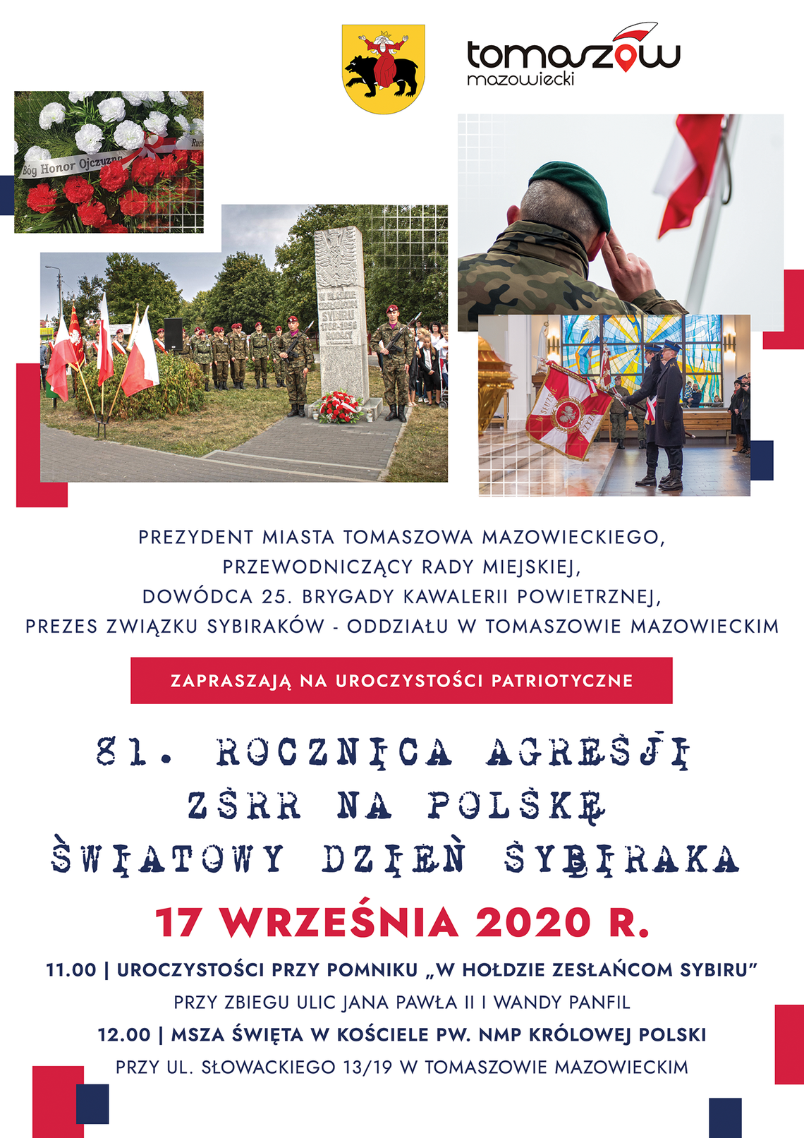 Uczcimy pamięć ofiar agresji ZSRR na Polskę