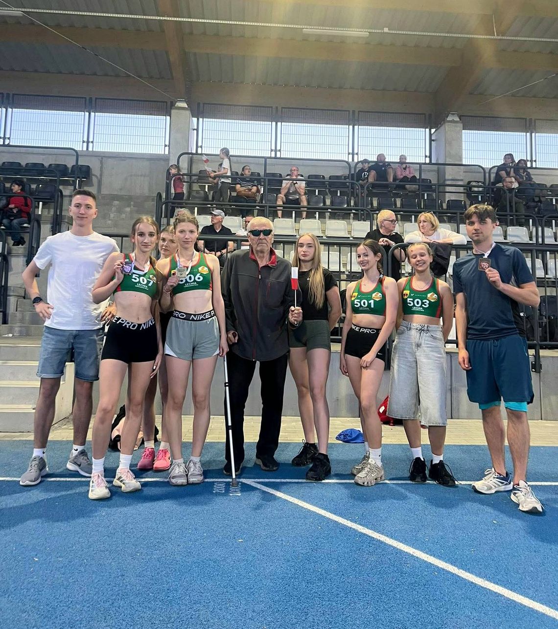 Udany start lekkoatletów Lechii Tomaszów Mazowiecki. Medale i obiecujące otwarcie sezonu