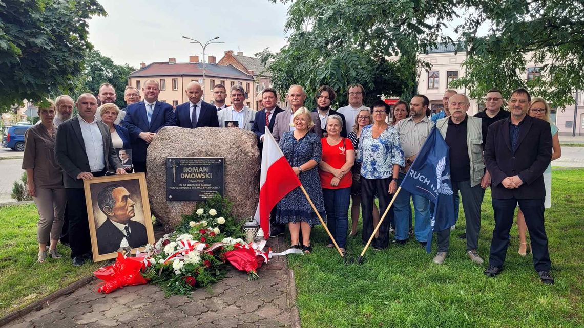 Upamiętnienie rocznicy urodzin Romana Dmowskiego