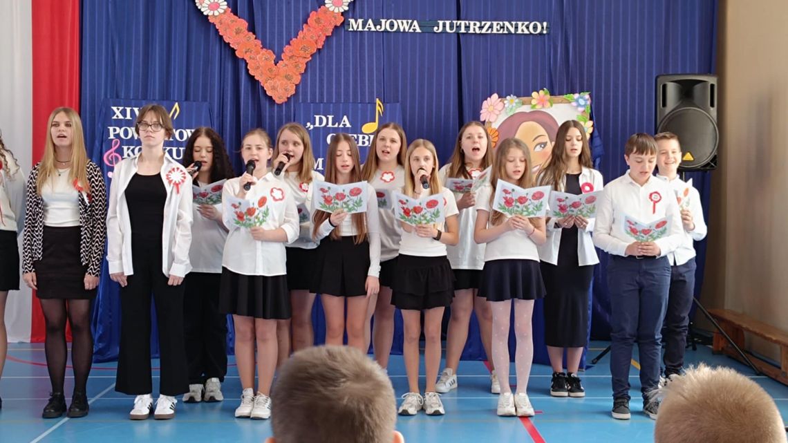 Uroczystość z okazji rocznicy uchwalenia Konstytucji 3 Maja w SP 12