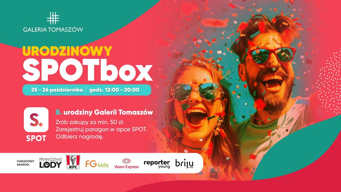 Urodzinowy SPOTbox w Galerii Tomaszów!