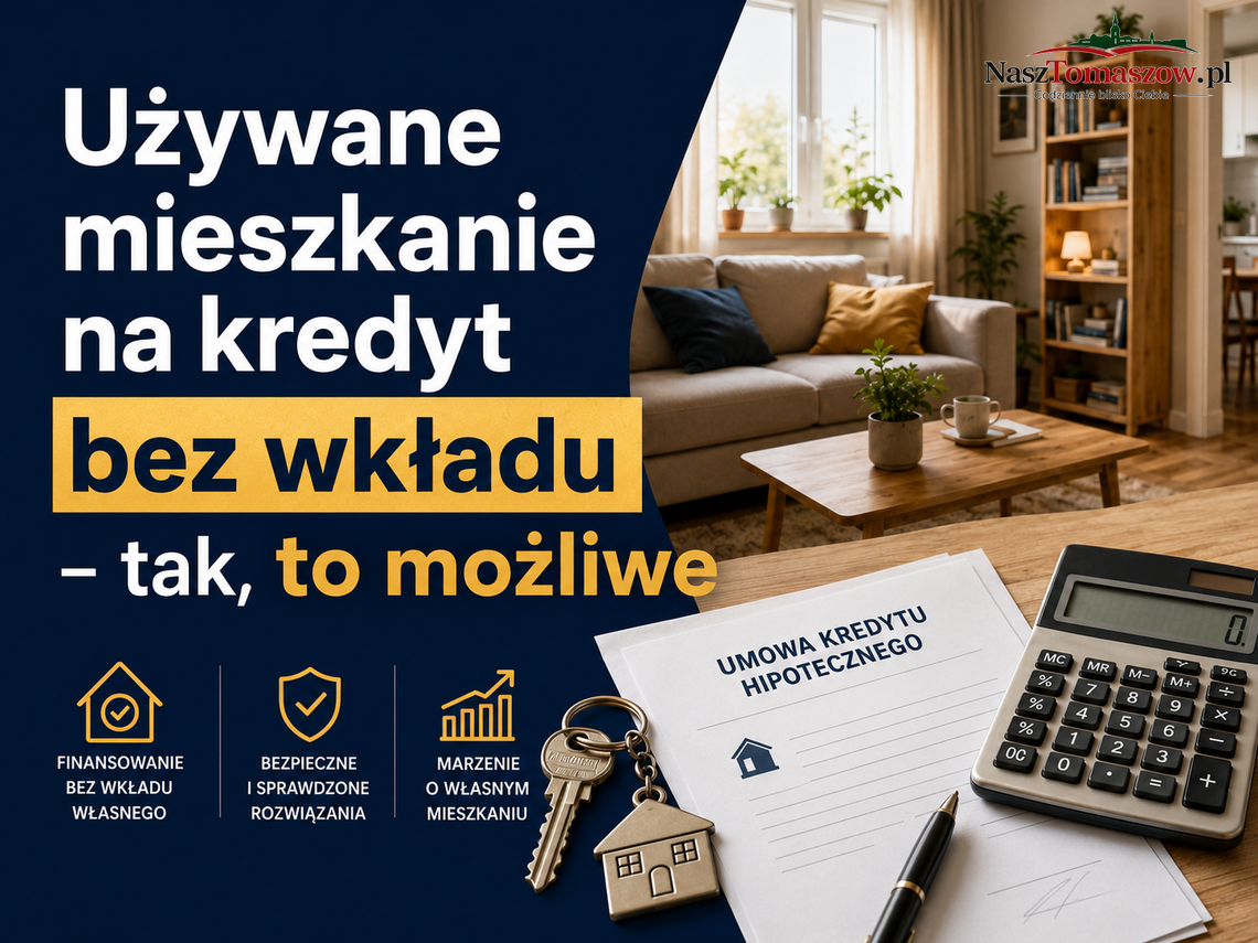 Używane mieszkanie na kredyt bez wkładu - tak, to możliwe Używane mieszkanie na kredyt bez wkładu - tak, to możliwe