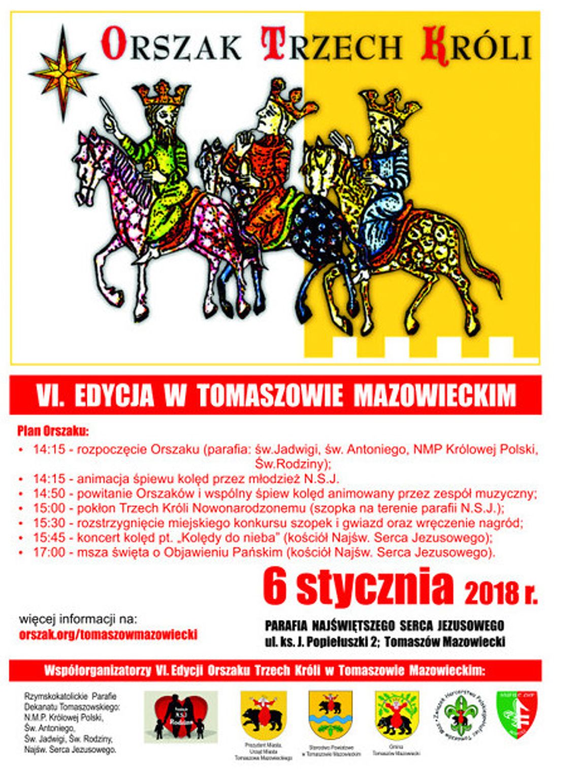 VI. Orszak Trzech Króli już w najbliższą sobotę