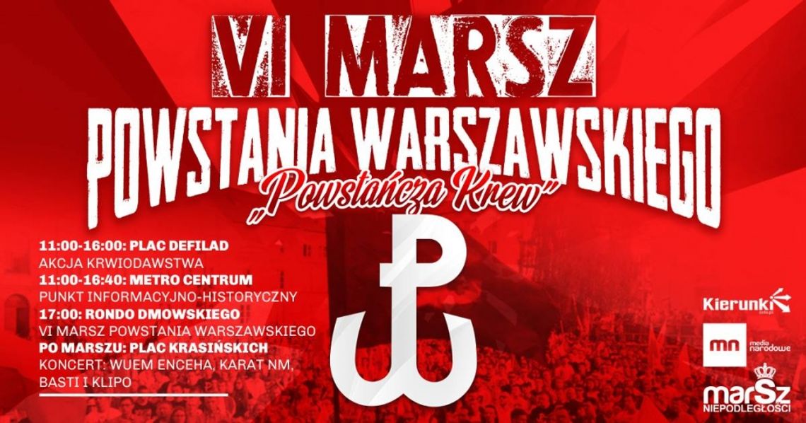 (VIDEO) VI Marsz Powstania Warszawskiego