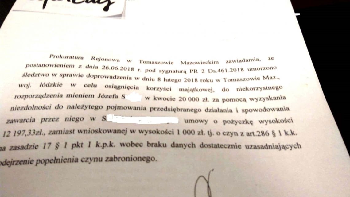 W banksterskiej sieci złudzeń. Podejrzenie bez danych uzasadniających