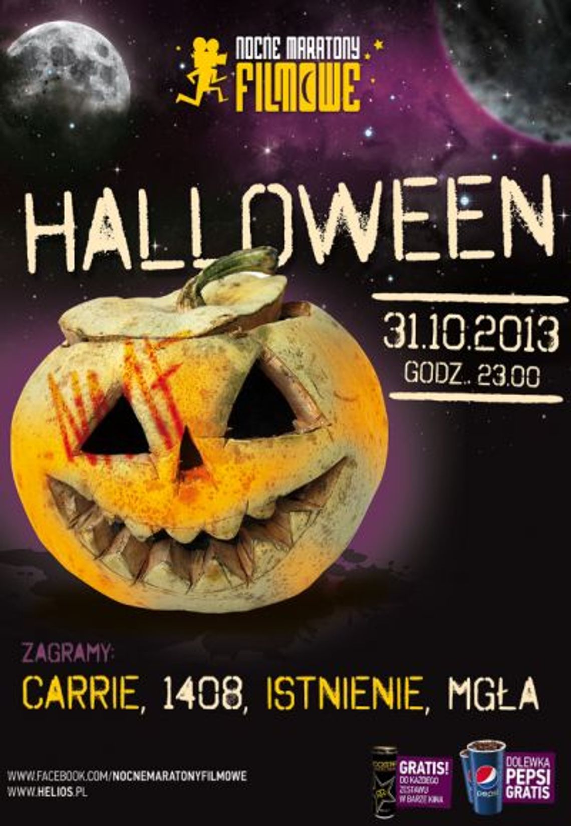 W Halloween Helios zaprasza na filmowy maraton strachu