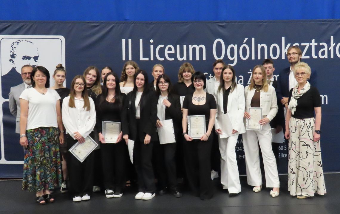 W II Liceum mają powód do dumy