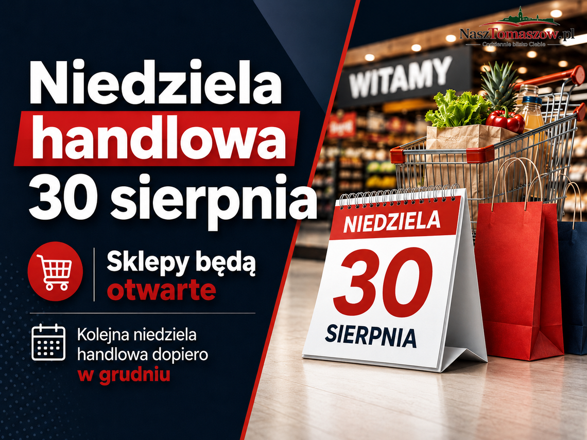 W niedzielę na zakupy. 30 sierpnia ostatnia niedziela handlowa aż do grudnia W niedzielę na zakupy. 30 sierpnia ostatnia niedziela handlowa aż do grudnia