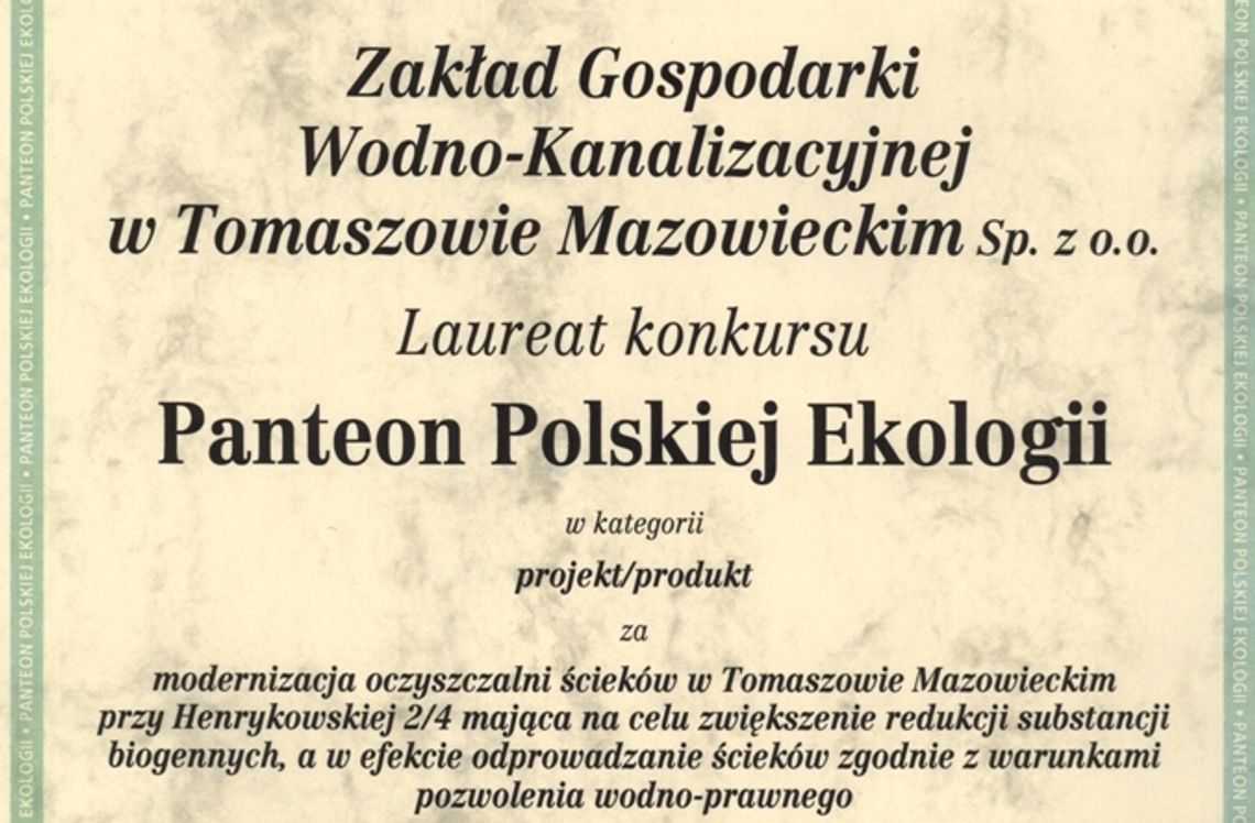 W Panteonie Polskiej Ekologii