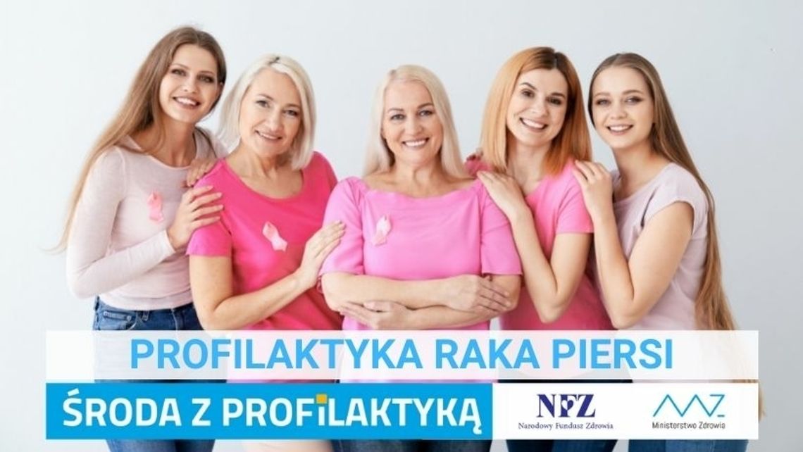 W Polsce stwierdza się rocznie ponad 18 500 nowych przypadków zachorowań na raka piersi