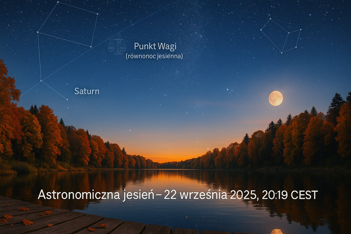 W poniedziałek pierwszy dzień astronomicznej jesieni