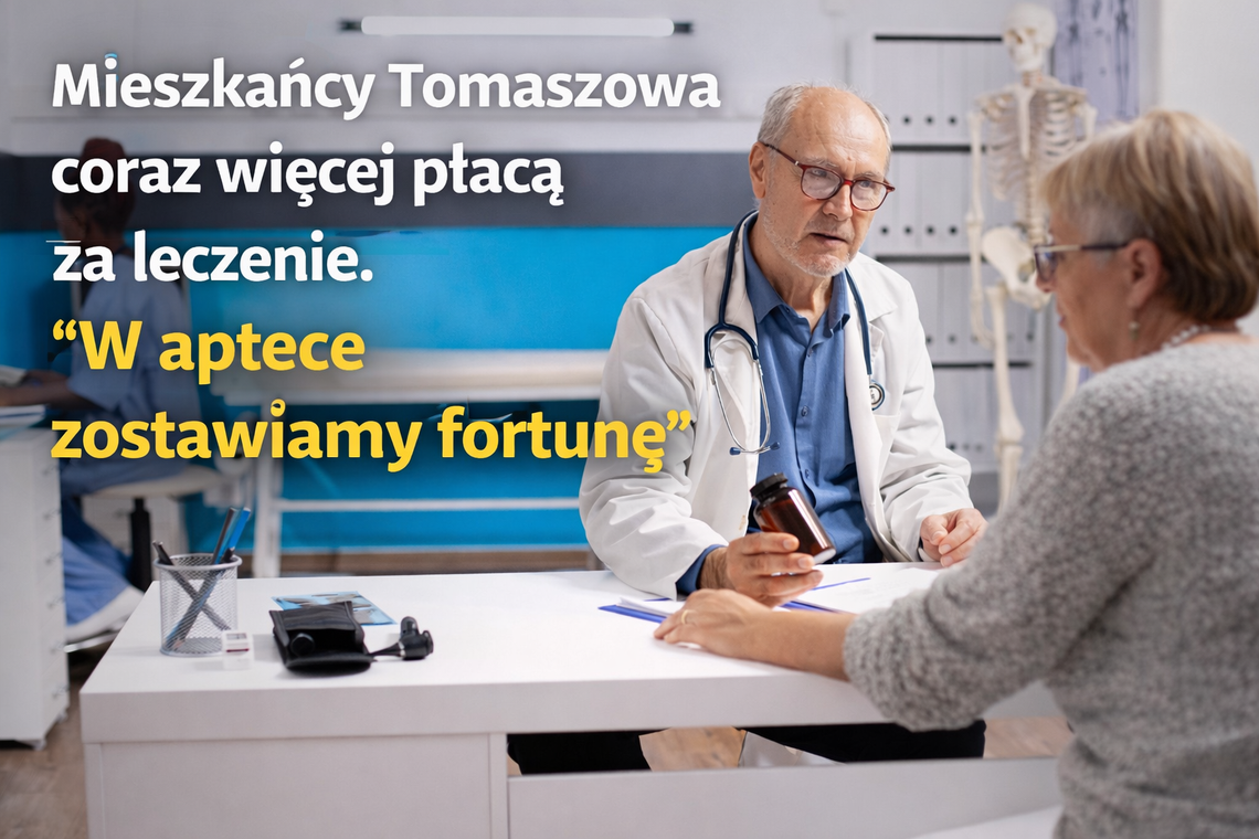 W Tomaszowie pacjenci mówią wprost: „Na zdrowiu nie da się oszczędzać”