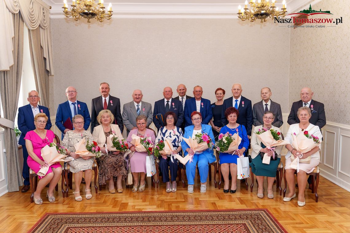 W Tomaszowie świętowali Złote, Platynowe i Diamentowe Gody