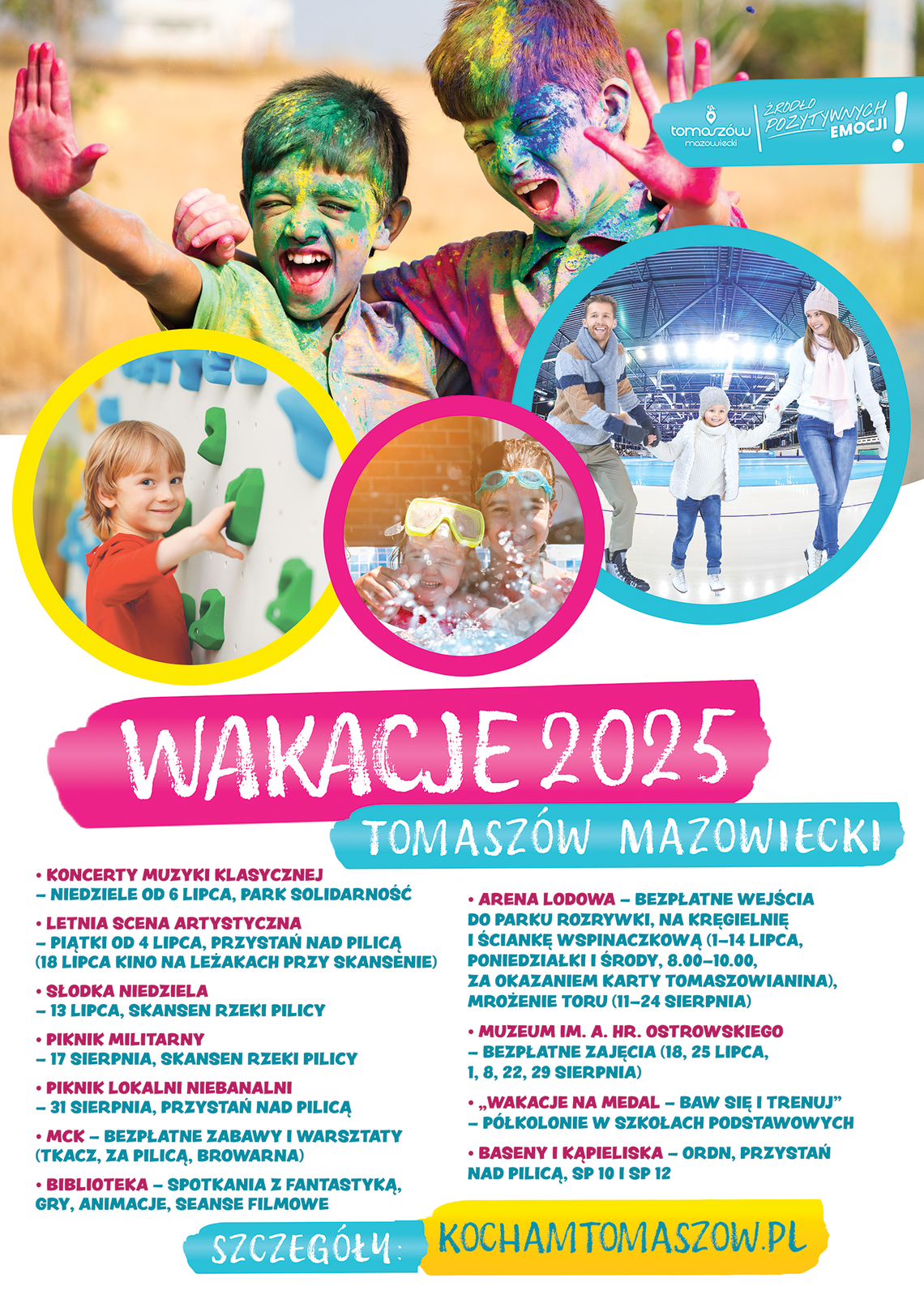 Wakacje 2025 w Tomaszowie Mazowieckim